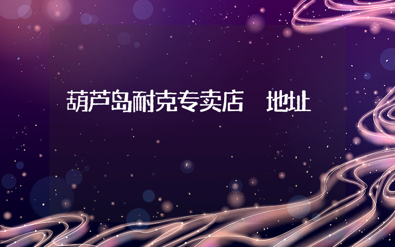 葫芦岛耐克专卖店 地址插图